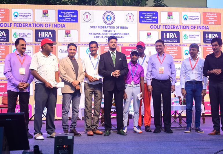 National Golf Championship 2024 Raipur Chhattisgarh 